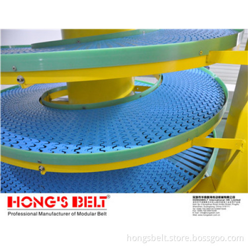 The Spiral Pacakging Industry Modular Conveyor (HS-2200A)